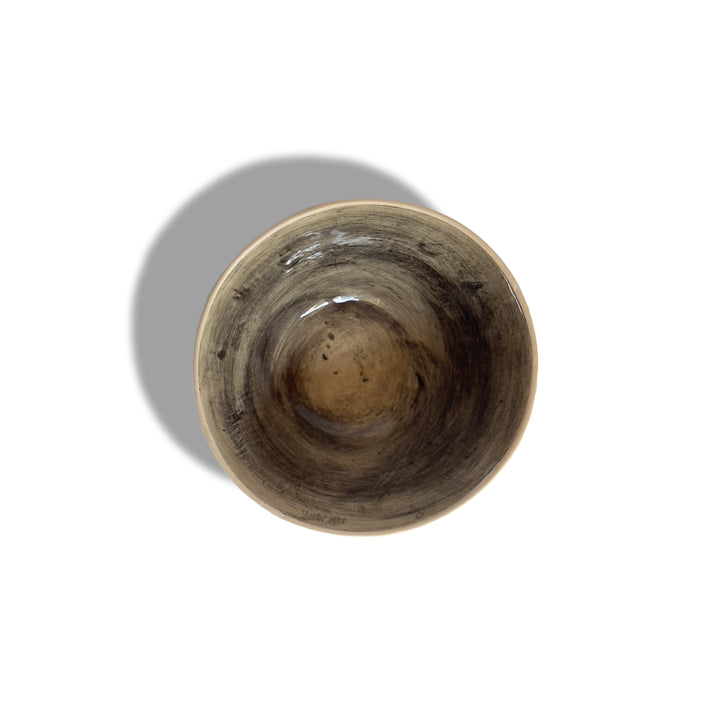Wonki Ware - Beach Sand Pudding Bowl | Black