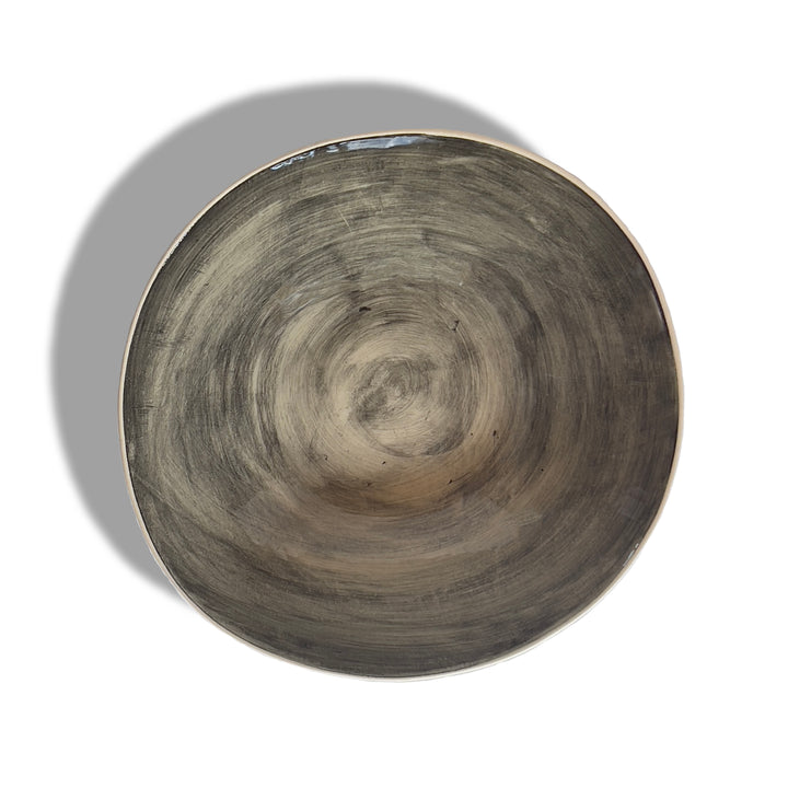Wonki Ware - Beach Sand Salad Bowl Black | M