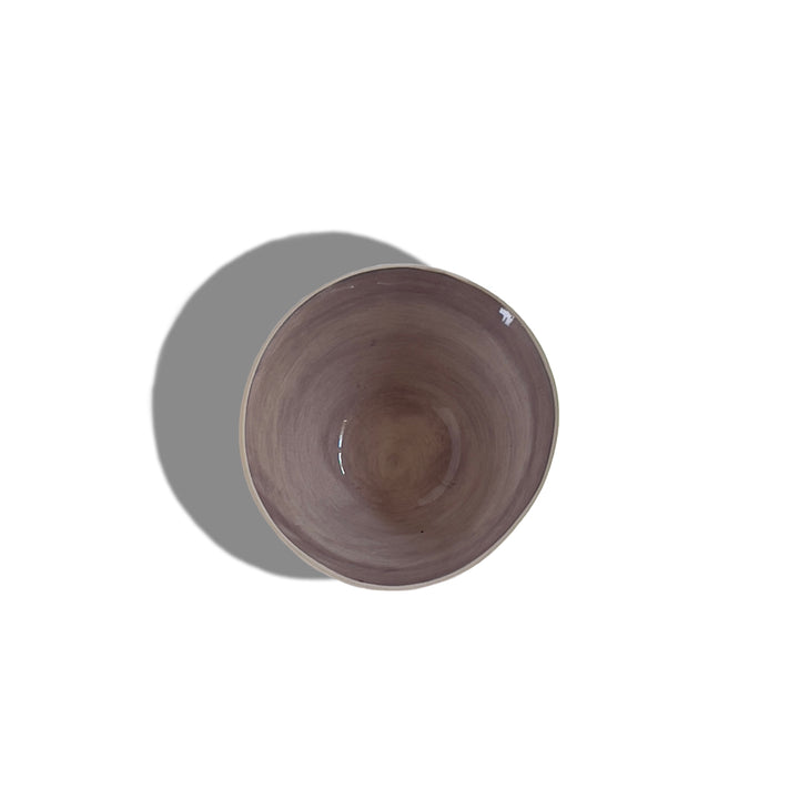 Wonki Ware - Beach Sand Pudding Bowl | Aubergine