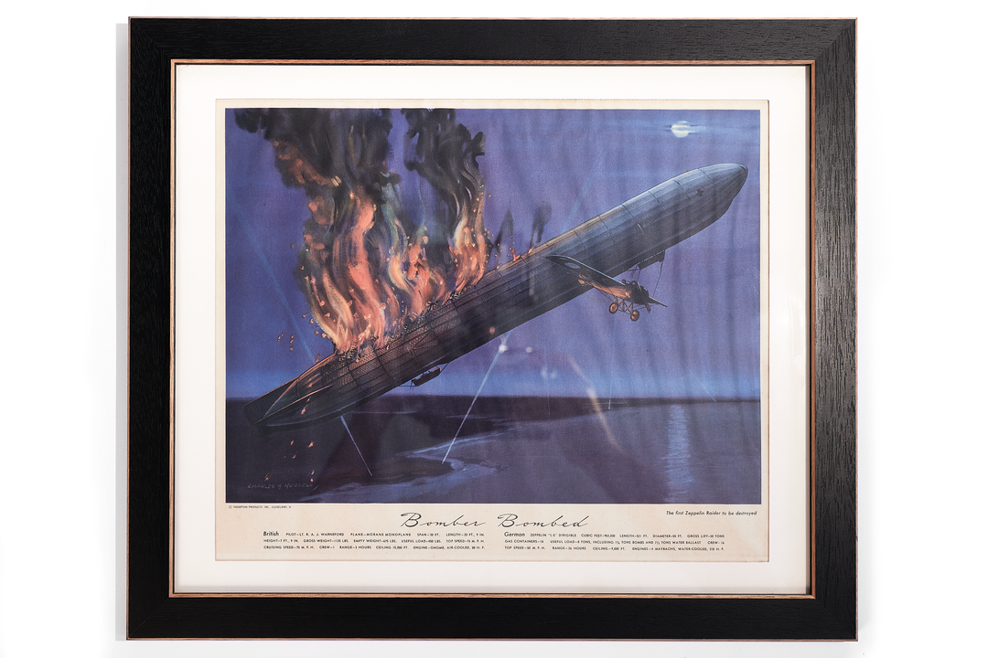 Charles H. Hubbell - Litho Prints from 1940's Calendar, Newly framed | BLIMP