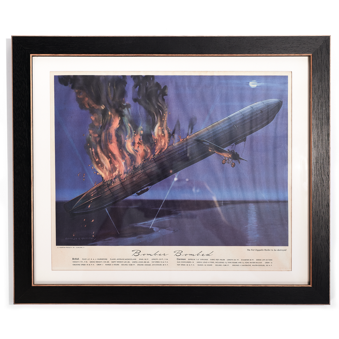 Charles H. Hubbell - Litho Prints from 1940's Calendar, Newly framed | BLIMP