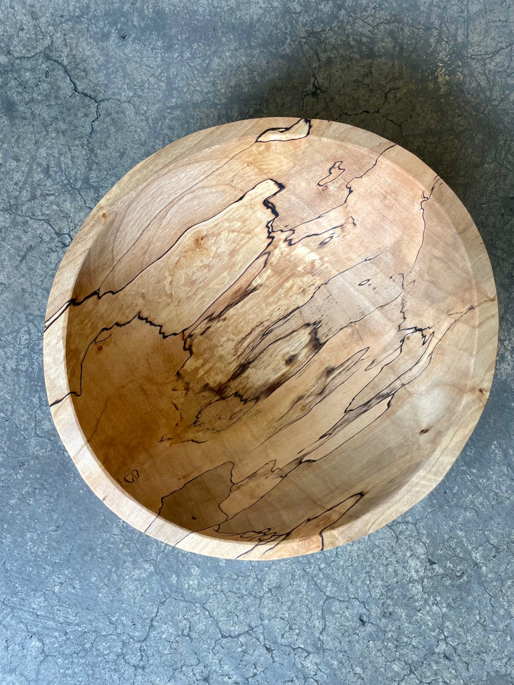 Spencer Peterman - Classic Spalted Maple Bowl | A | 10"