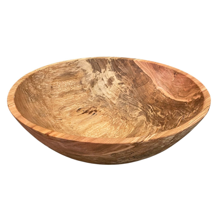 Spencer Peterman - Classic Spalted Maple Bowl | B | 15"