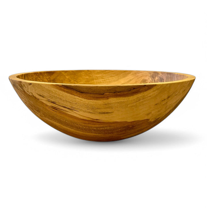 Spencer Peterman - Classic Spalted Ambrosia Maple Bowl | 15"