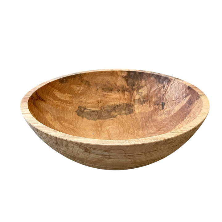 Spencer Peterman - Classic Spalted Ambrosia Maple Bowl  | 18"