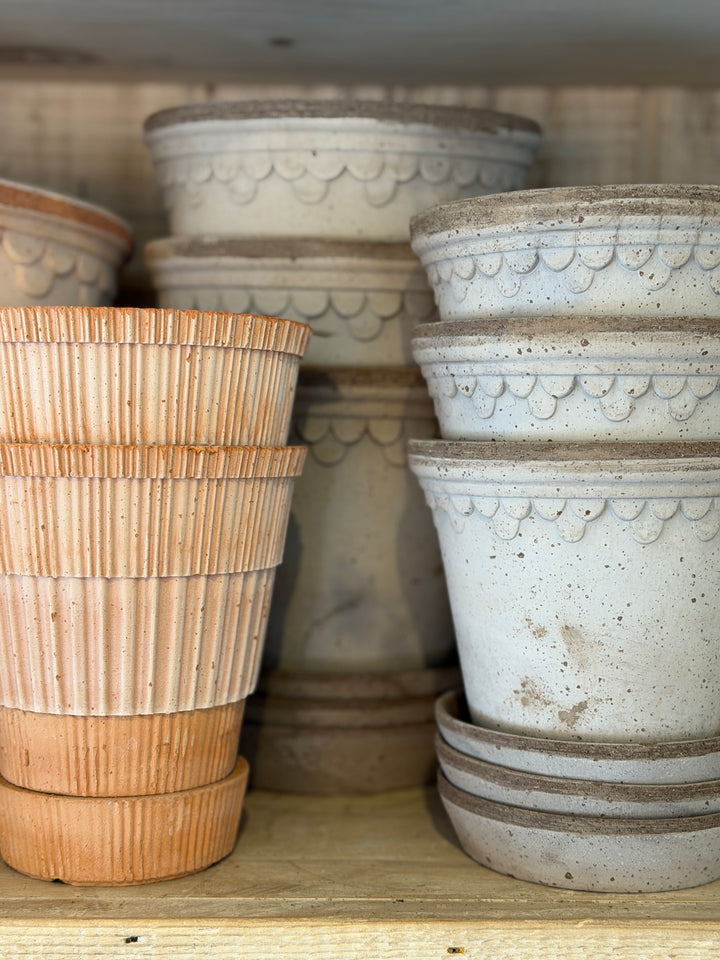 Københavner RAW Grey Pot + Saucer, Italy | 21S