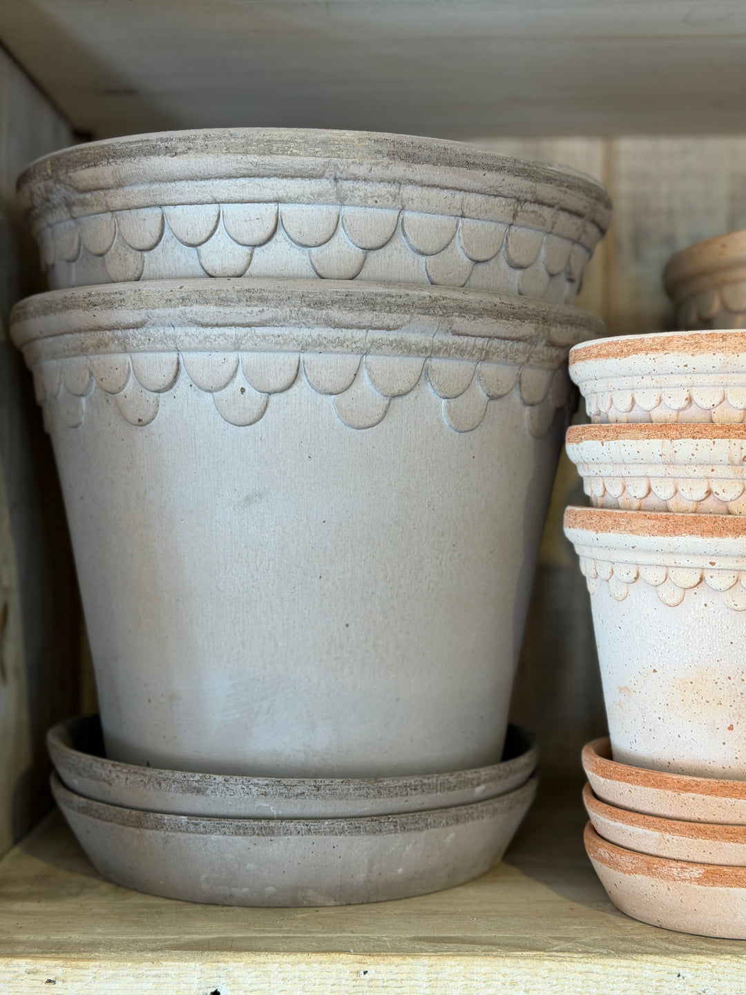 Københavner RAW Grey Pot + Saucer, Italy | 25S