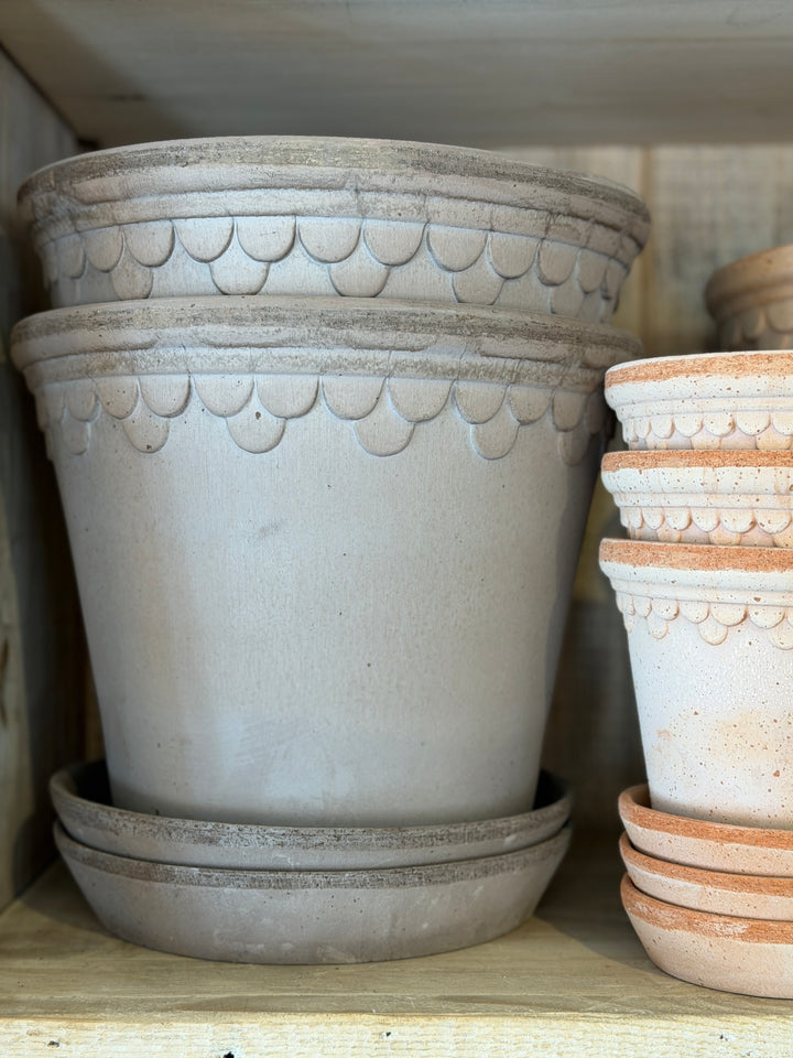 Københavner RAW Grey Pot + Saucer, Italy | 25S