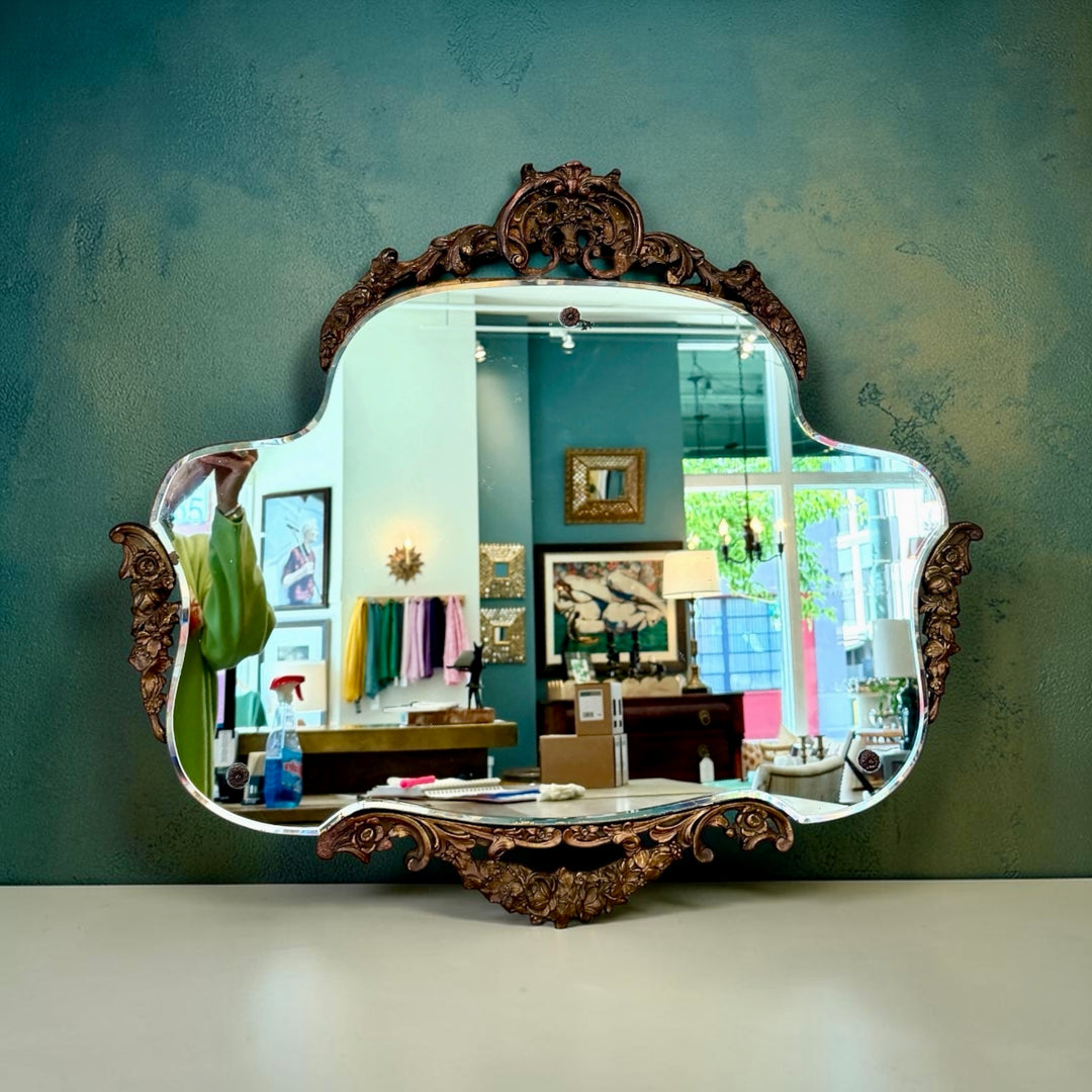 Vintage French Rococco Style Mirror