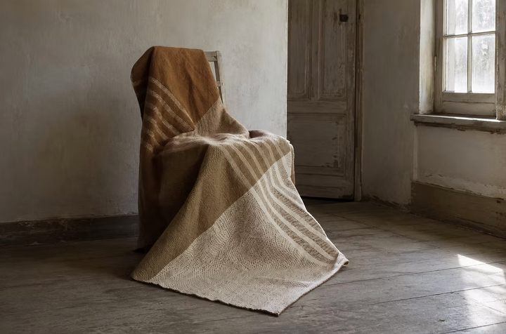 ALMA - Handwoven  Cotton Throw