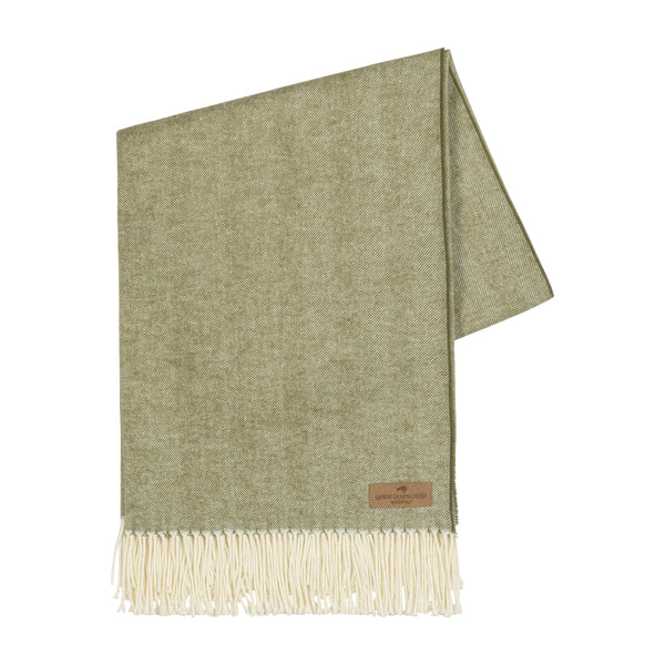 Lands Downunder - Italian Herringbone Throw Thyme