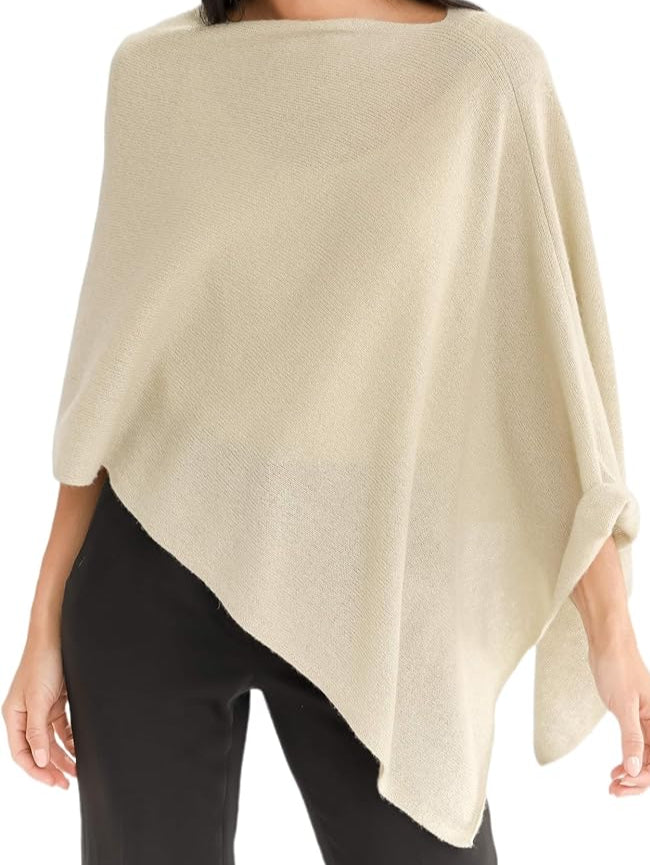 Claudia Nichole - Cashmere Topper in White Sage