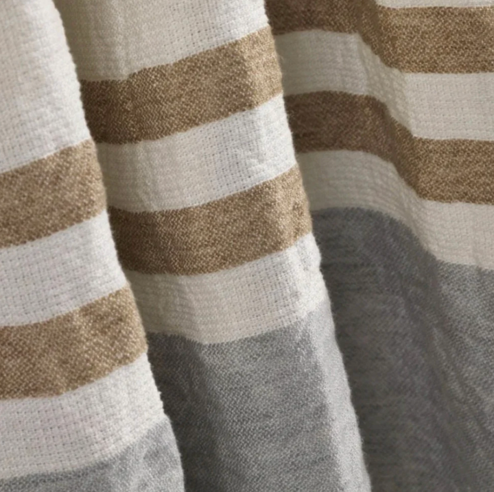 Libeco - Belgian Guest Towel in Ash Stripe