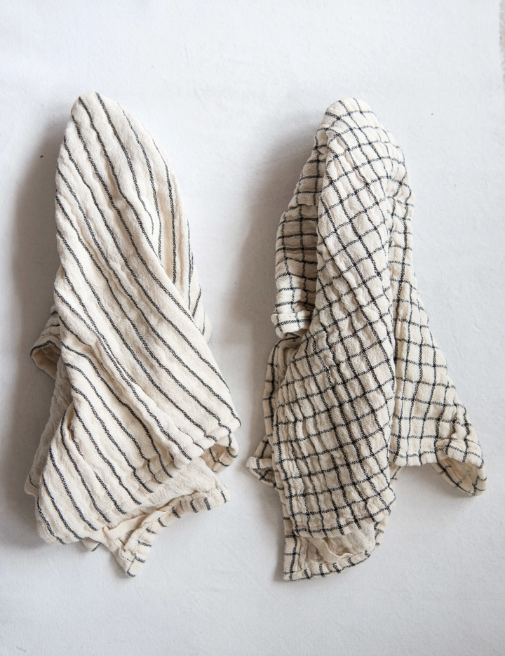 Cotton Tea Towel | Check