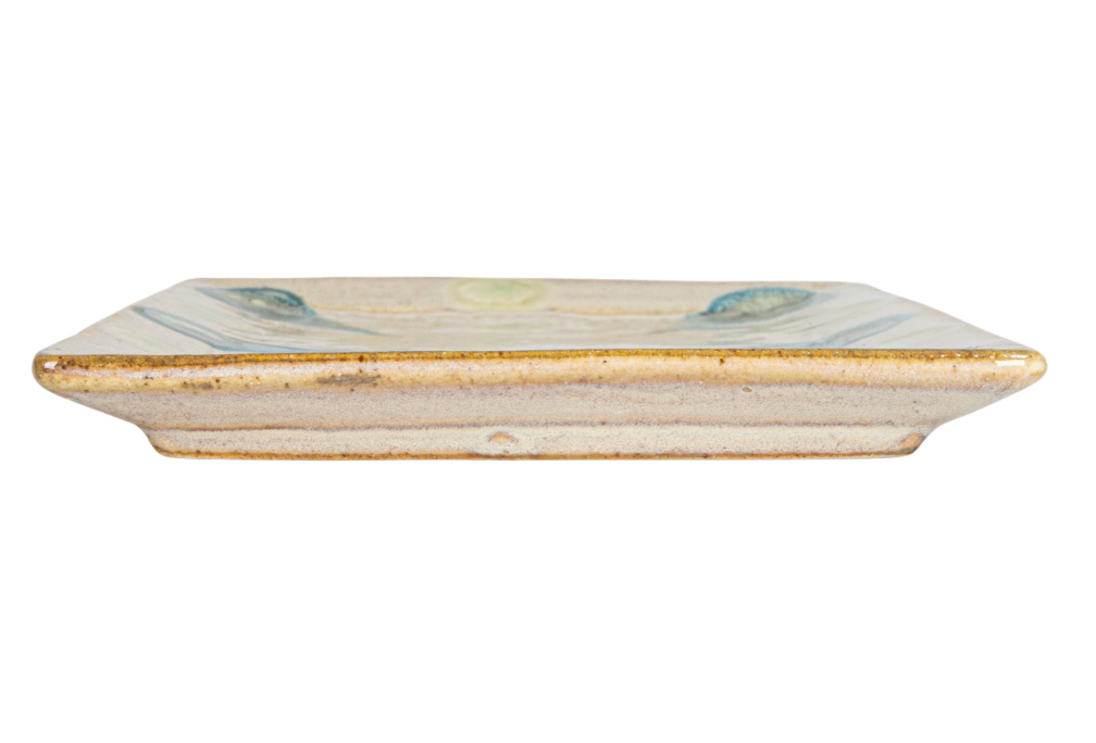 Hand-Painted Stoneware Platter