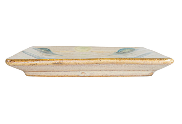 Hand-Painted Stoneware Platter