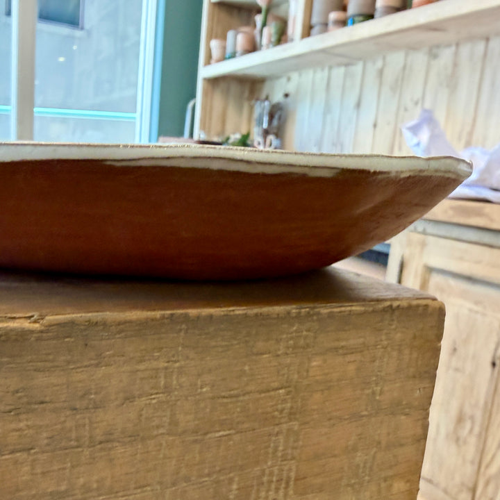 GUARDA - Oval Stoneware Serving Platter | M