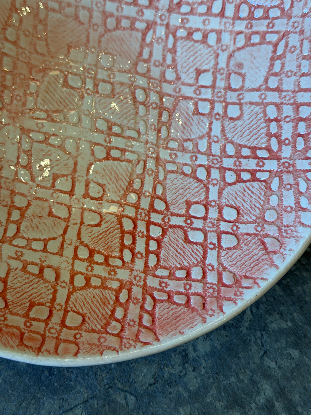 Wonki Ware - Small Round Dish | Bright Poppy - A