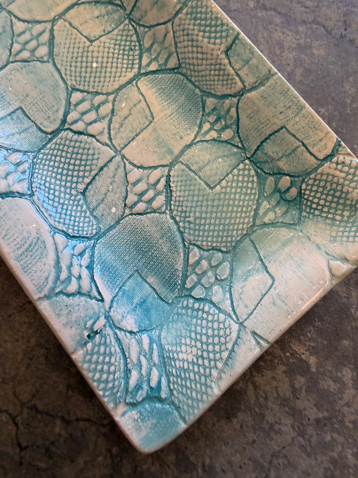 Wonki Ware - Utensil Skinny Print | Turquoise - A