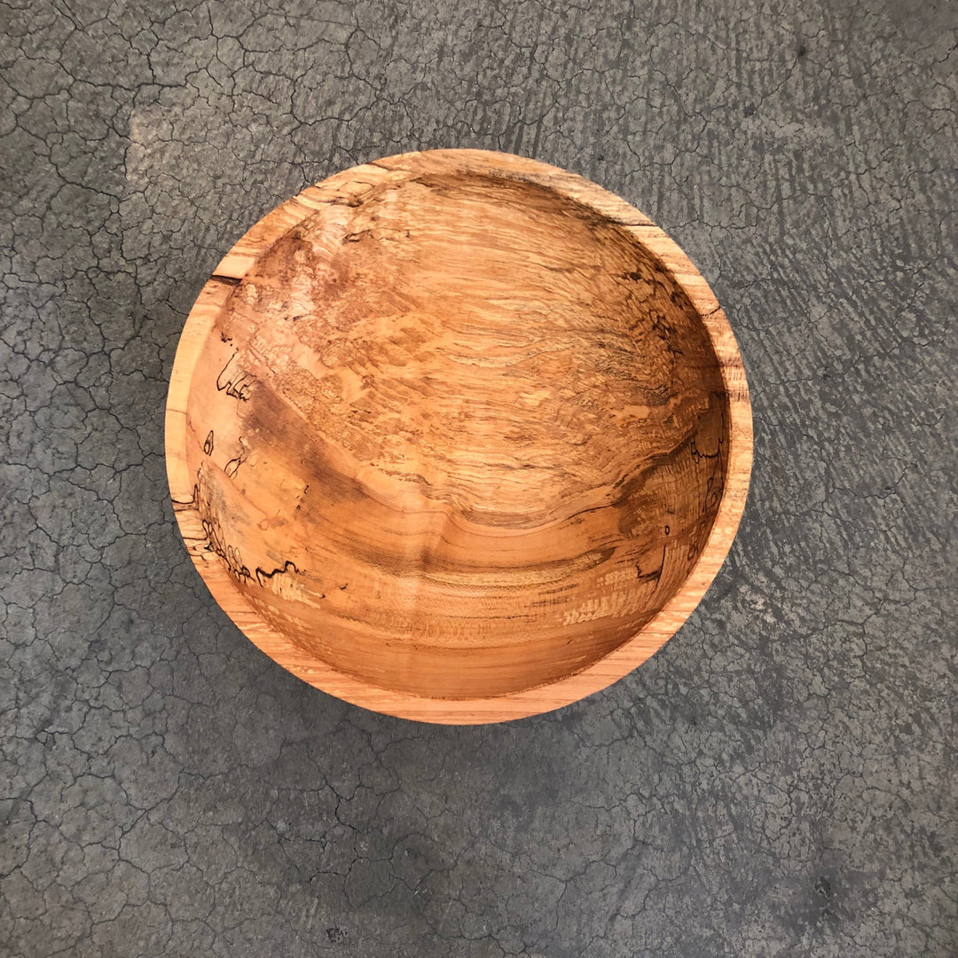 Spencer Peterman - Classic Spalted Maple Bowl | A | 13"