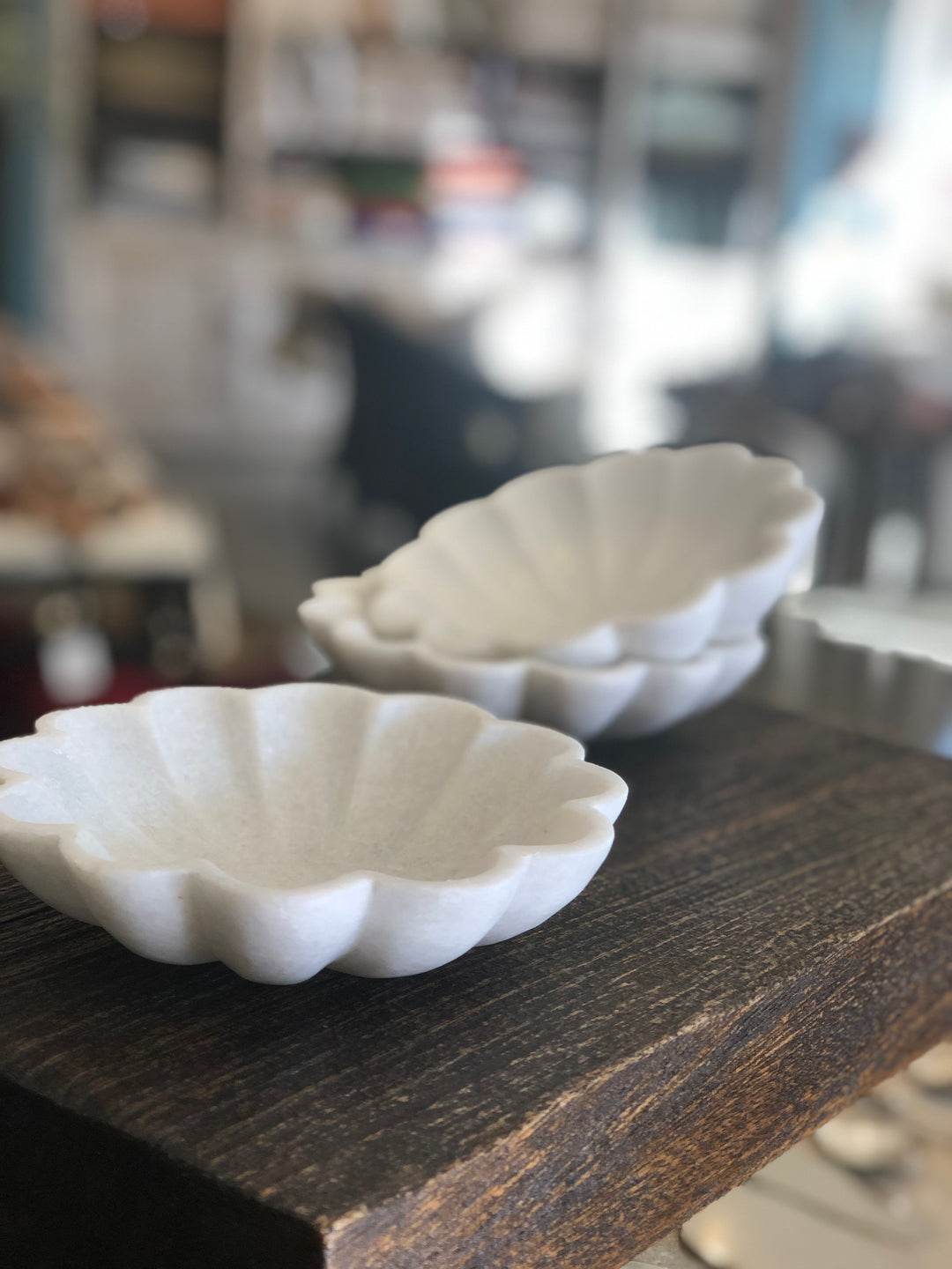 Flower Marble Dish