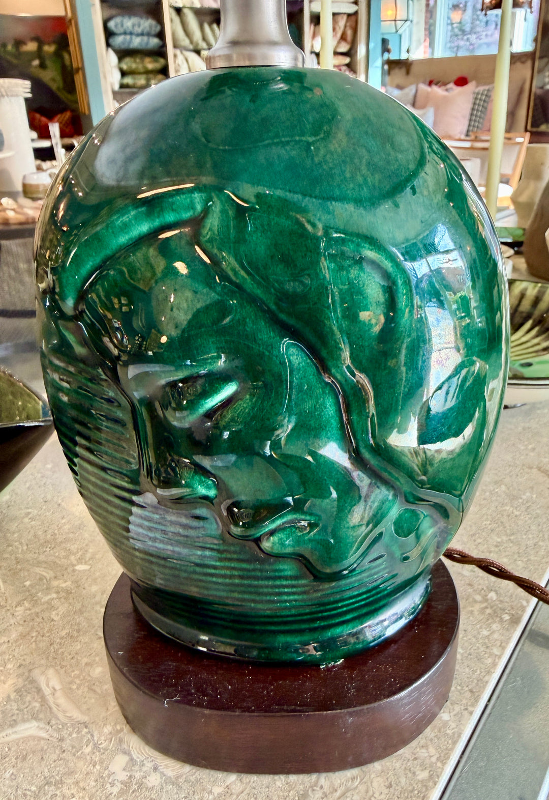 Art Deco Ceramic Table Lamps | Pair