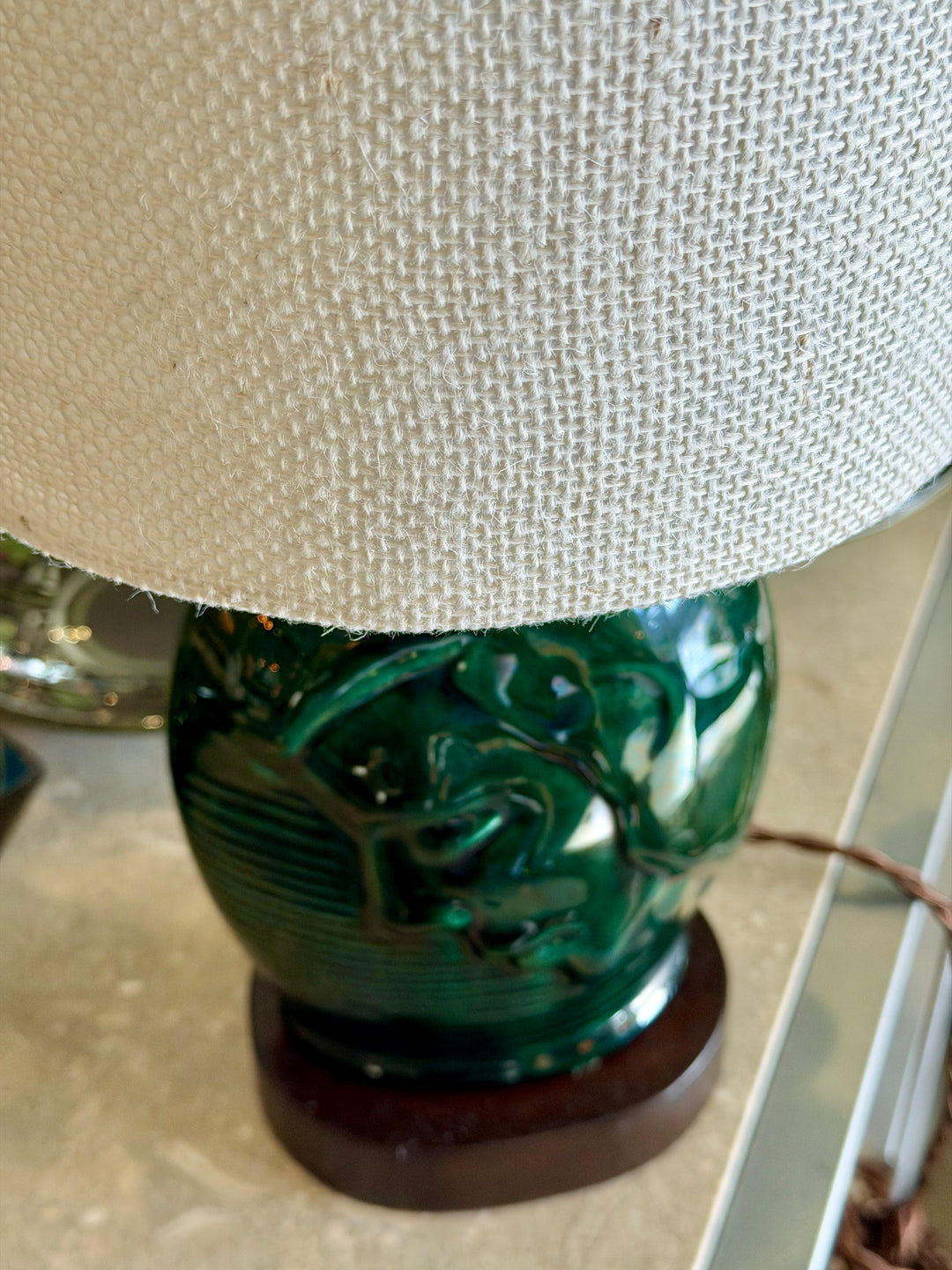 Art Deco Ceramic Table Lamps | Pair