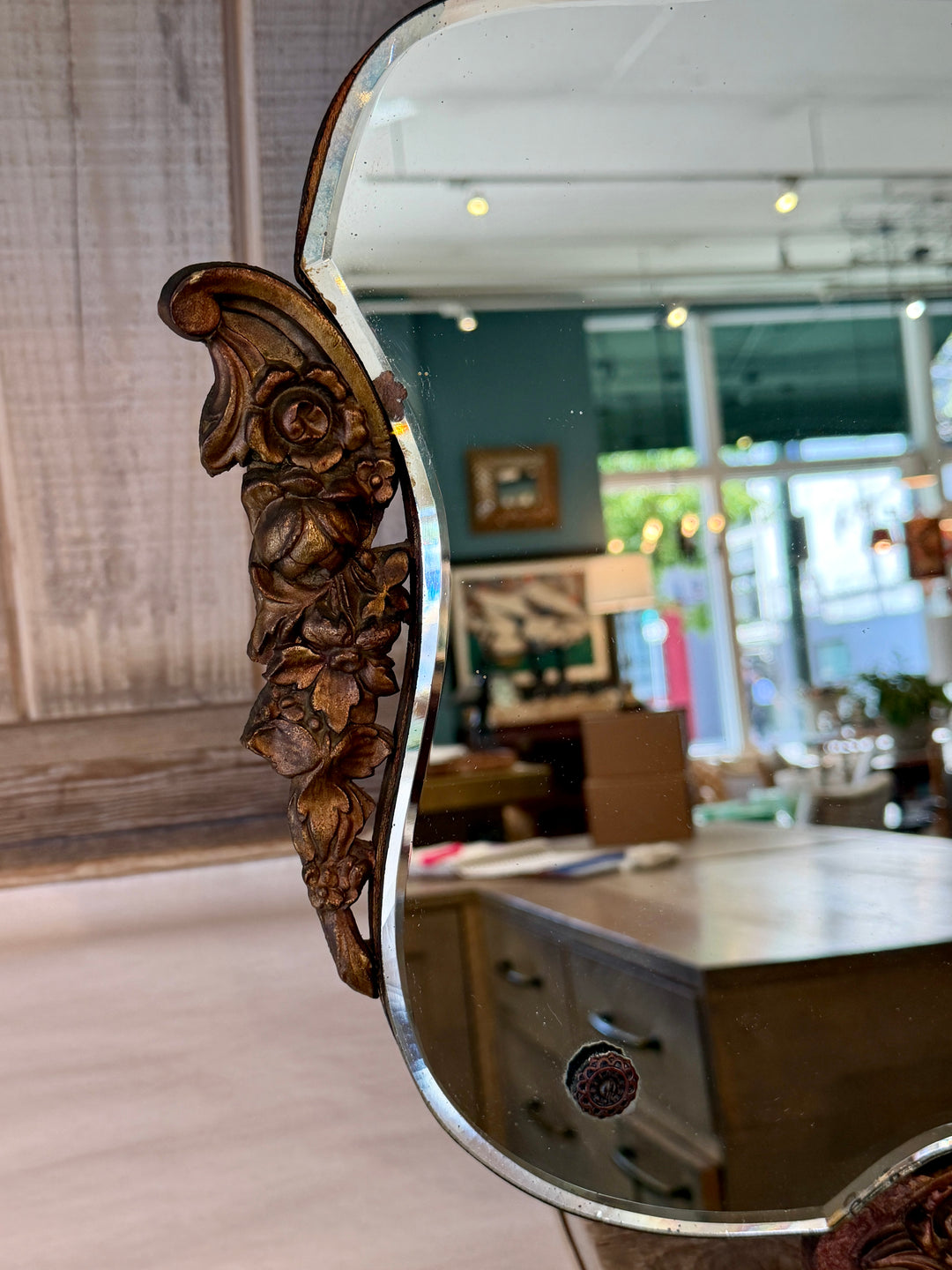 Vintage French Rococco Style Mirror