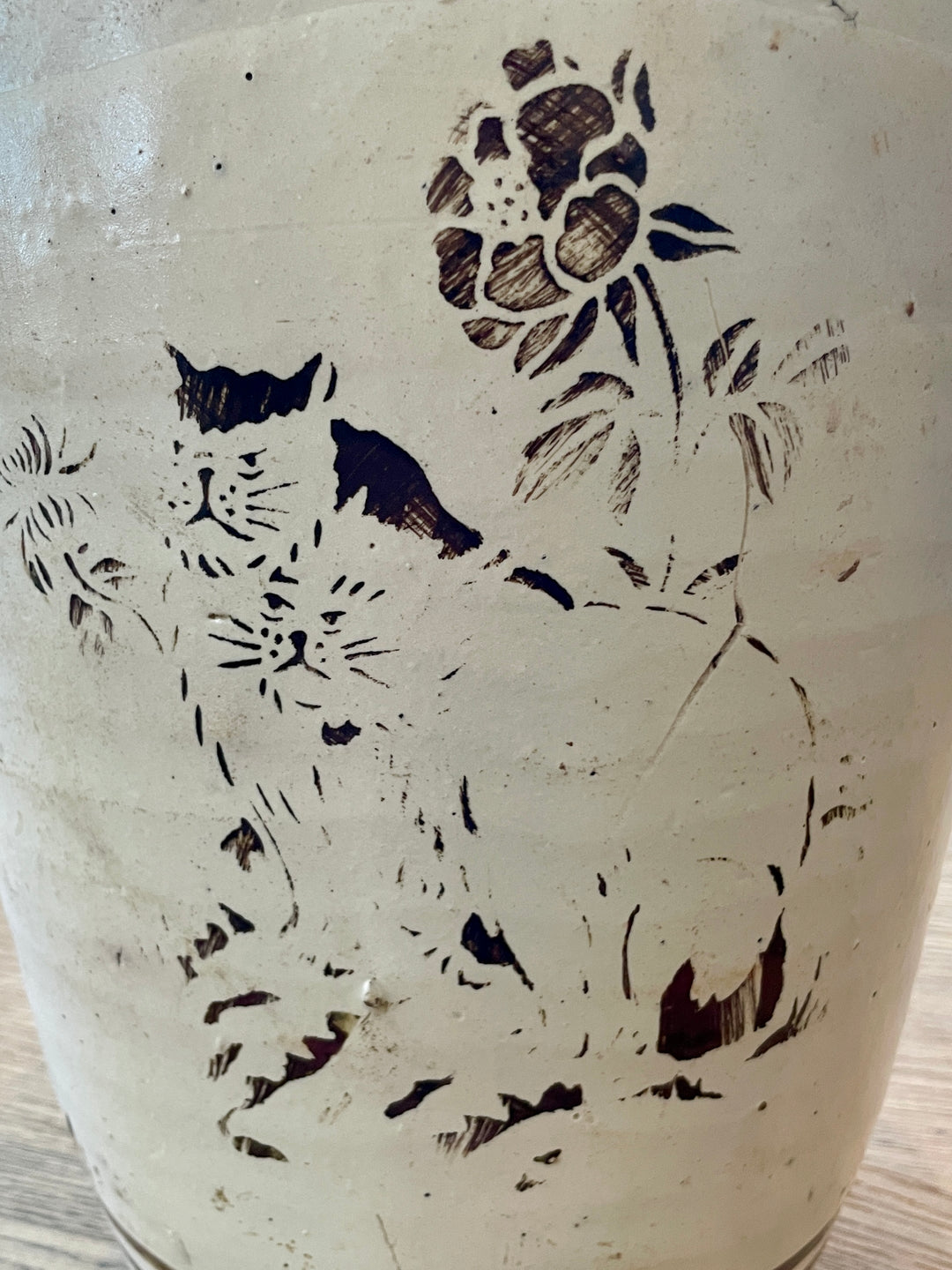 Glazed Chizou “磁州” Flower Pot