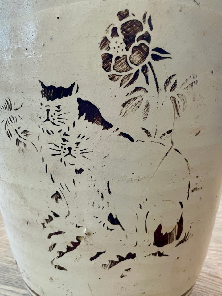 Glazed Chizou “磁州” Flower Pot