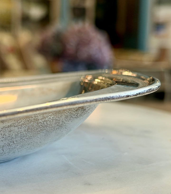 Vintage Sterling Silver Rectangular Serving Tray