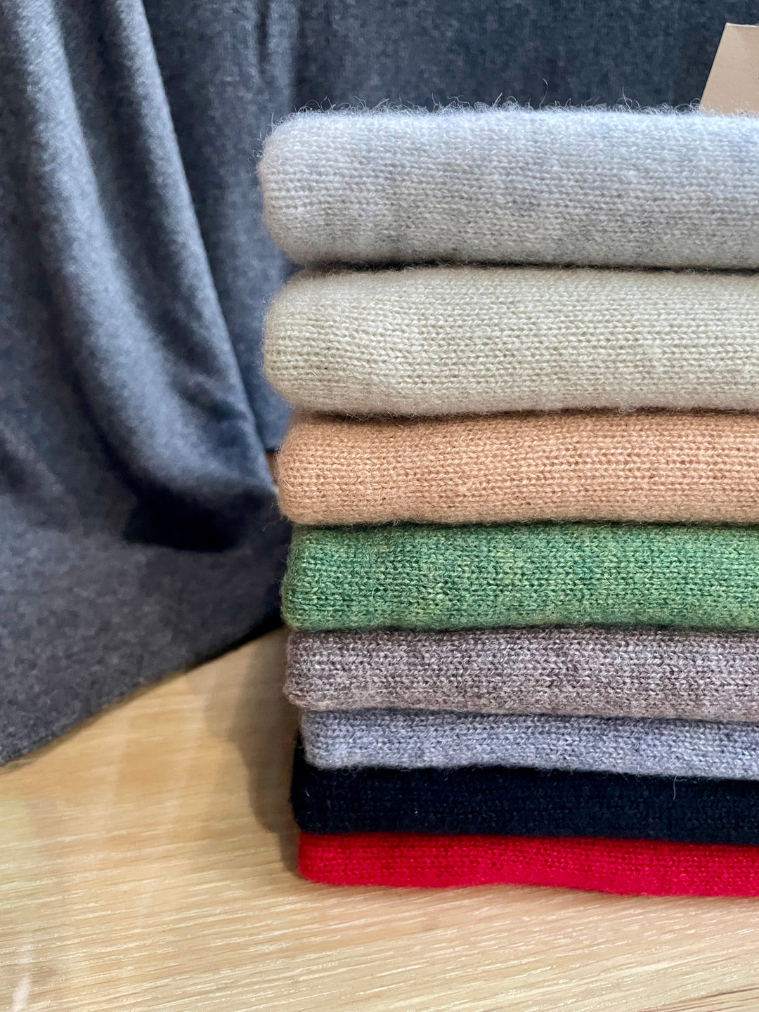Claudia Nichole - Cashmere Topper in Ash