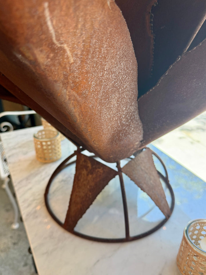 Large Handmade Metal Agave Garden / Tabletop Sculpture
