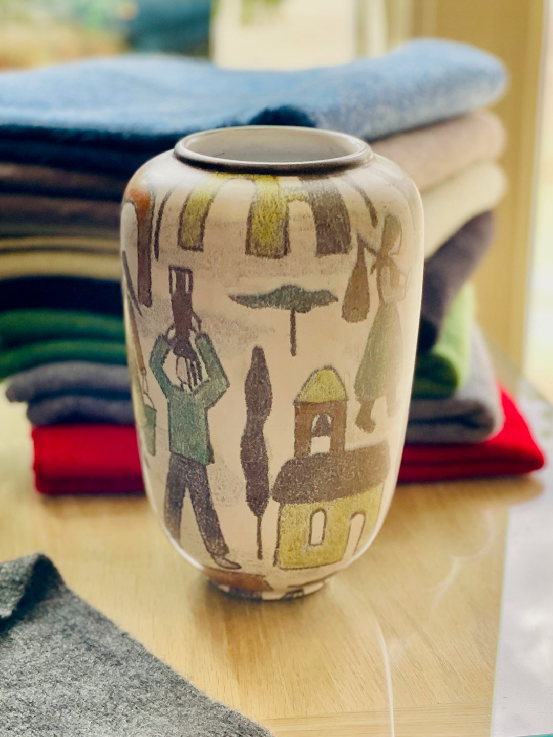 Mid-Century Wächtersbach "Sonja" Vase by Ursula Fesca, W. Germany