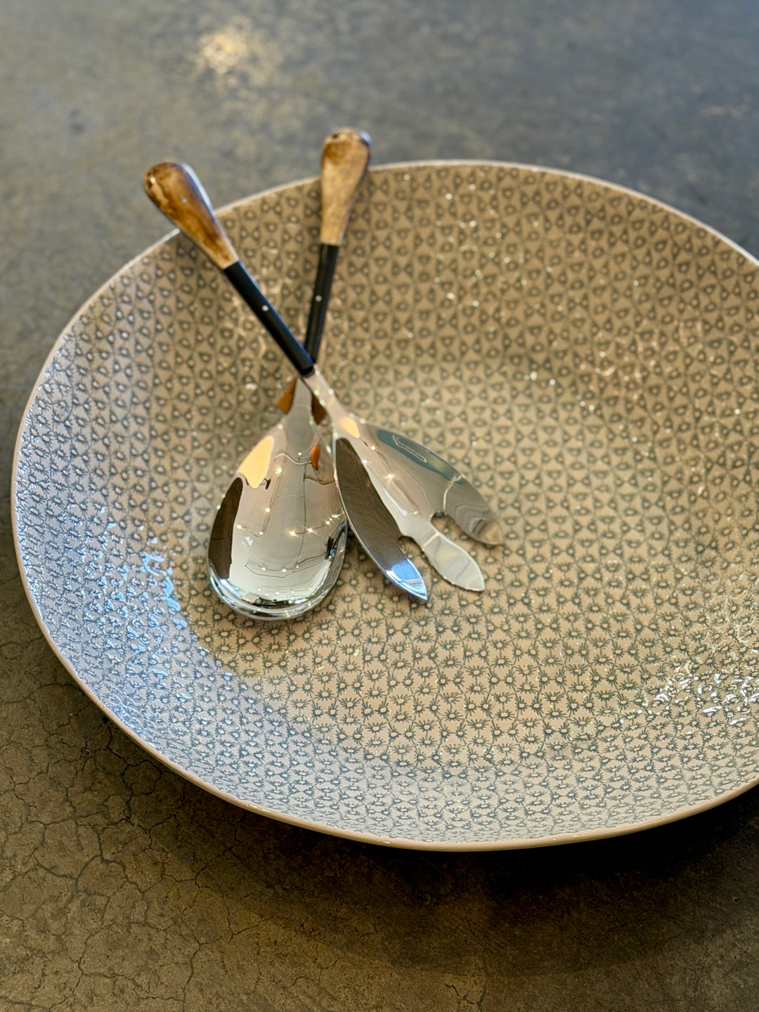 Wonki Ware - Deep Server | Duck Egg | XL - A