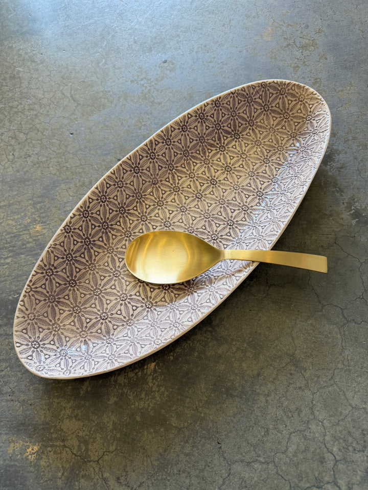Wonki Ware - Bamboo Platter | Aubergine | M - A