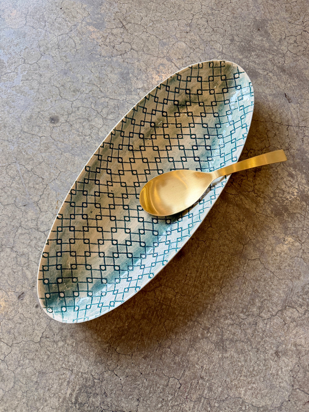 Wonki Ware - Bamboo Platter | Marine | M - H