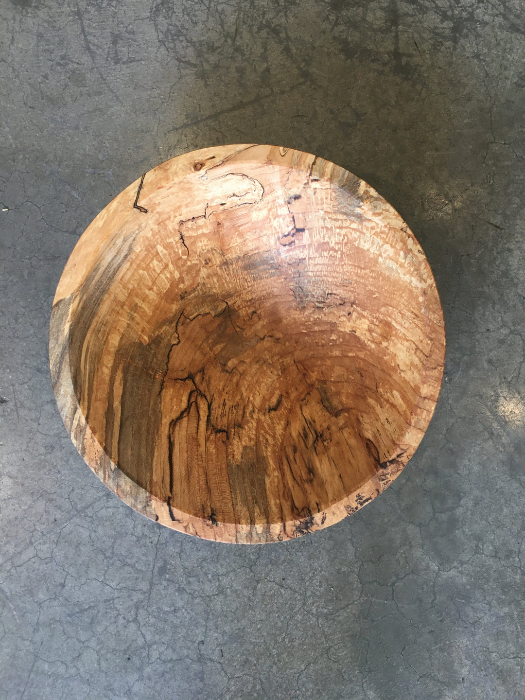 Spencer Peterman - Classic Spalted Maple Bowl | A | 10"
