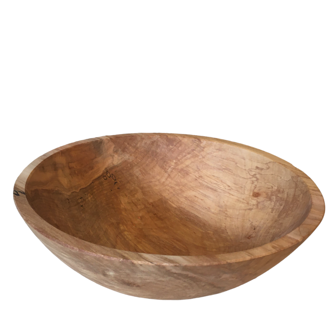 Spencer Peterman - Classic Spalted Maple Bowl | B | 13"
