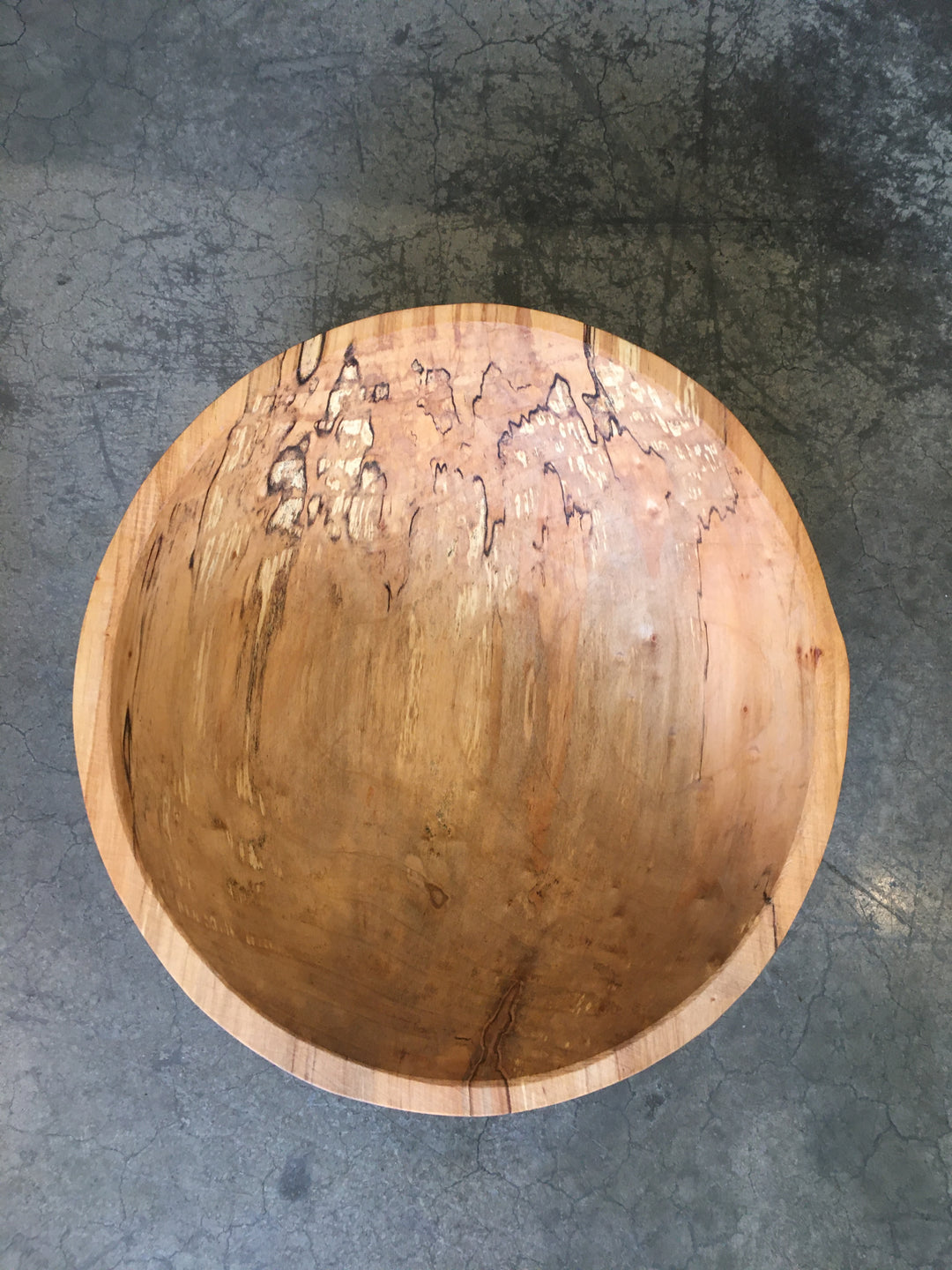 Spencer Peterman - Classic Spalted Maple Bowl | A | 13"