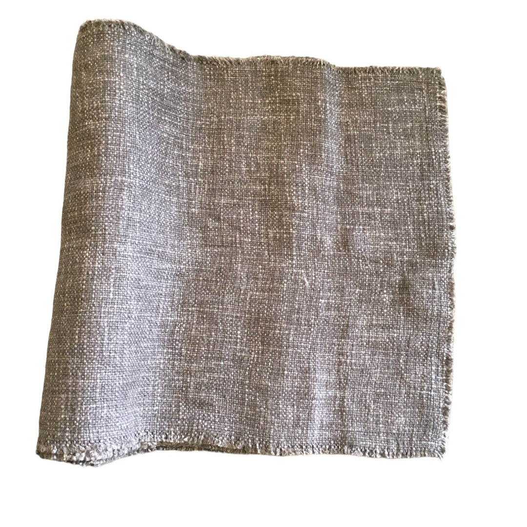 Selena Linen Table Runner | Grey