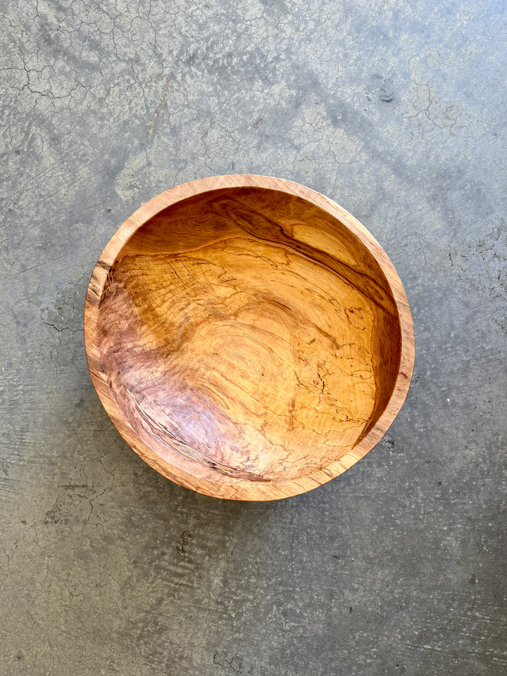 Spencer Peterman - Classic Spalted Ambrosia Maple Bowl | A | 13"