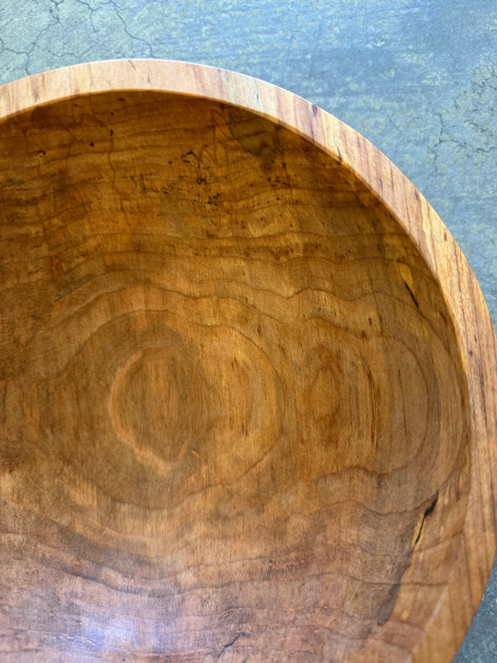 Spencer Peterman - Classic Spalted Ambrosia Maple Bowl  | 10" | B