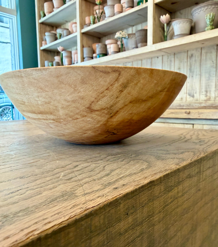Spencer Peterman - Classic Spalted Ambrosia Maple Bowl  | 10" | F