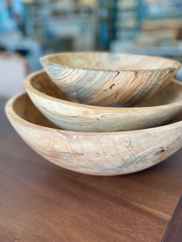 Spencer Peterman - Classic Spalted Maple Bowl | A | 10"