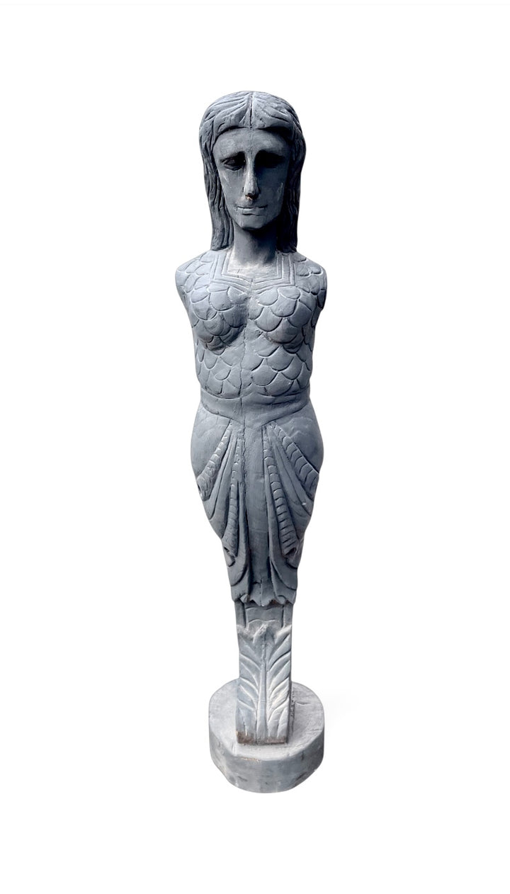 Standing Woman Wood Sculpture