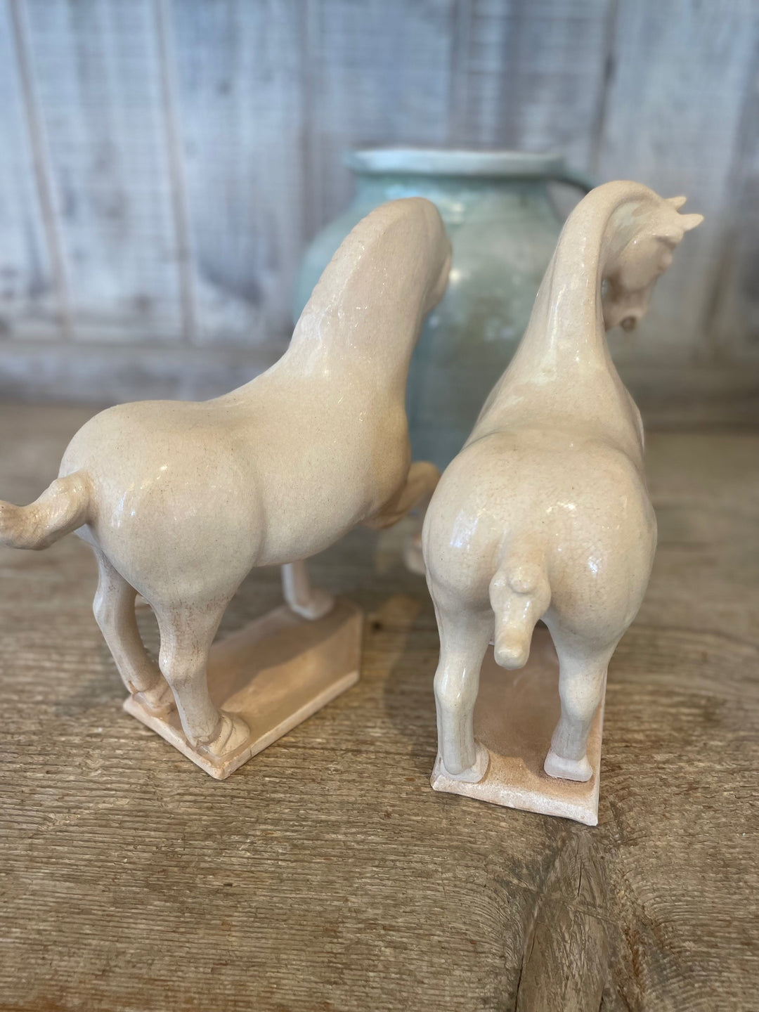 Jingdezhen Porcelain Tang Horse | Pair