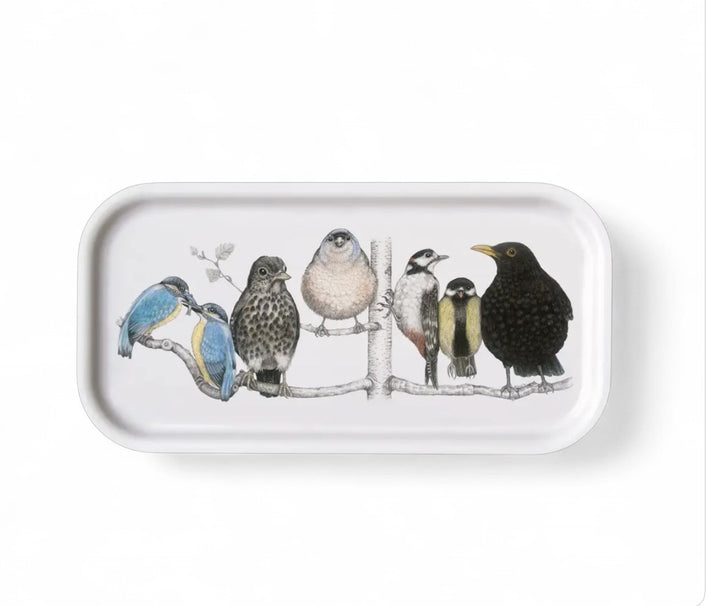 Birdland - Long Tray by Charlotte Nicolin