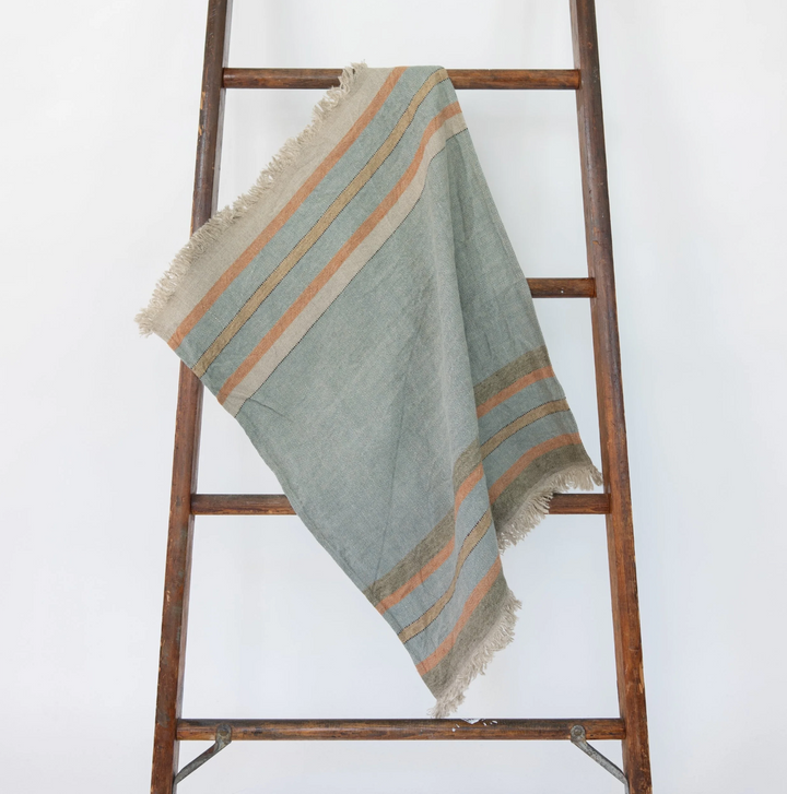 Libeco - Belgian Guest Towel in Multi Stripe