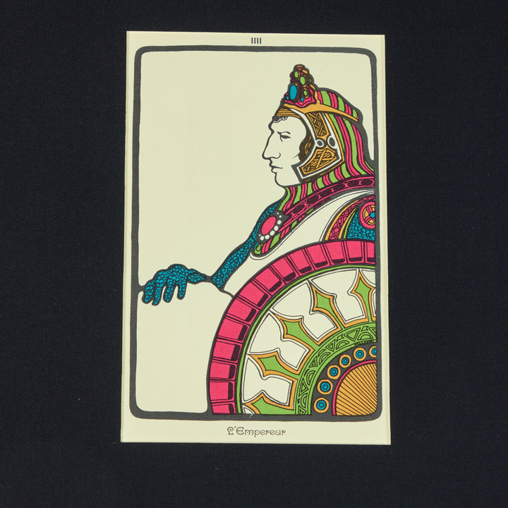 Vintage Printed Tarot Card by David Mario Palladini, c 1967 | A